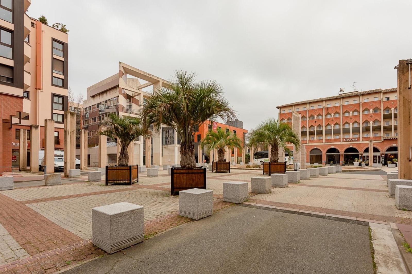 Le Baudis - Grand Studio Avec Coin Nuit Et Parking Toulouse Exterior foto